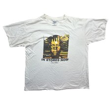Vintage 1999 Nas I Am... Rap Album Promo In Stores Now T-Shirt Mens XL 24x28 picture