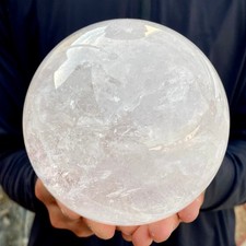5.26LB Natural clear quartz sphere quartz crystal ball reiki Energy healing picture
