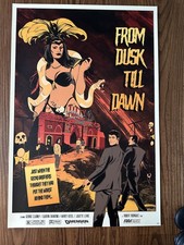 From Dusk Till Dawn Mondo 24x36 Poster Zi Xu Limited Edition Screen Print picture