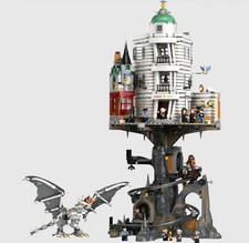 NEW 4803PCS Harry Potter Gringotts Wizarding Bank Building Block Set W/ FIGS picture