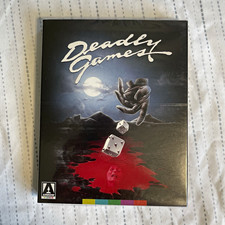 Arrow Video Deadly Games Blu-ray with Special Edition Limited Slipcover SEALED picture