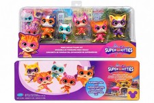 Disney Jr. SuperKitties Hero Squad Figure Set – 5 Figures – New in Package picture