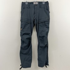 Fjallraven Keb Trousers Mens 31 x 30 EU 46 Gray G-1000 Stretch Hiking Tech Pants picture