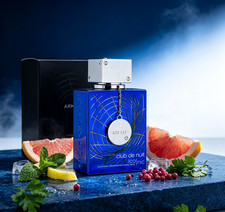 Armaf Club de Nuit Blue Iconic for Men Eau de Parfum Spray, 3.6 Ounce picture