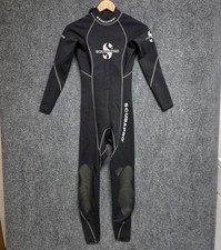 Scubapro Mens Size XS Black Full Wetsuit Profile 0.5mm Surfing Scuba Back Zip picture
