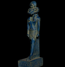 Egyptian Artifacts A Rare Egyptian Pharaonic Statue Of Egyptian God Khnum BC picture