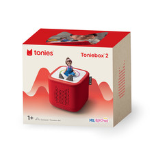 Tonies Toniebox 2 Audio Player for Kids Ms. Rachel - Sunset Red picture