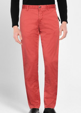 Incotex Italian urban luxury gabardine chino slacks, pants 32W NWT$495 Big Sale picture