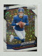 2025 Panini Prizm Jaxson Dart #332 Disco Prizm Rookie RC Giants Raw NM picture