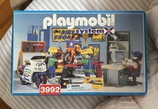 RARE 1997 PLAYMOBIL System X Bike Shop Set 3992, Figures & Accessories UNOPENED picture