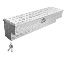 Uimoso 48 Inch Aluminum Side Mount Tool Box w/ Paddle Latch for Trailer Truck picture