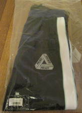 Palace Elton John Velour Track Bottoms Size Large Navy Palace Skateboards 2022 picture