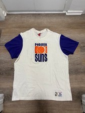 Vintage Mitchell and Ness Phoenix Suns Shirt Mens Tag XL Fits Large White picture