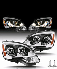 2007-2012 GMC Acadia. 2Pcs FACTORY Headlights  w/Bulbs L+R, & HID adapter.  picture