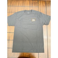 NWOT Brixton Company Mens Graphic T-Shirt Black Short Sleeve Standard Fit Size M picture