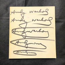 Andy Warhol Das Graphische Werk 1962-1980 Signed Hermann Wünsche Castelli Assoc. picture