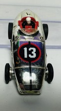 VINTAGE AURORA INDIANAPOLIS RACER METALLIC #13 1960’s T-JET HO SLOT CAR WORKS. picture