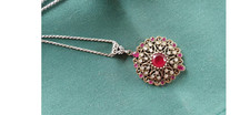 Vintage Handcrafted Turkish Pendant on 24