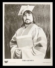 WWE THE GENIUS LANNY PAFFO OFFICIAL LICENSED ORIGINAL 8X10 PROMO PHOTO FROM 1989 picture