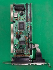 Vintage ISA Multi I/O IDE Controller Card DB25 DB9 PC Board TC picture