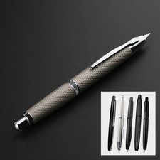 1x2023 MAJOHN A1 Press Metal Fountain Pen w/ Clip Iridium Extra Fine Nib 0.38mm picture