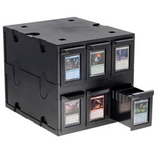 BCW Card Box Bin 6 Drawers Hold 1000+ Gaming / 700 Sports Cards Plastic Catalog picture