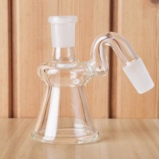 14mm 45° Mini Glass Dry Ash Catcher Premium Quality Tobacco Water Pipe Bong picture