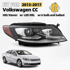 For 2013-2017 Volkswagen CC HID/Xenon Headlight w/ LED DRL Passenger Right Side picture