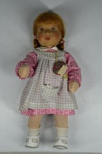 Vintage Kathe Kruse Doll Redhead Freckles Green Eyes Hanne Kruse Germany 10