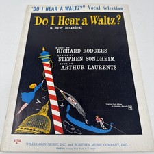 Do I Hear A Waltz? Vocal Selections 1965 Broadway SondHeim First Performance picture