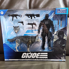 Hasbro G.I. Joe Classified Series Snake Eyes & Timber w/ Gun Knife Wolf Set #30 picture