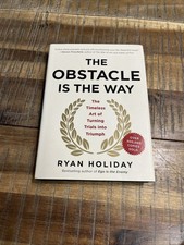 The Obstacle Is the Way by Ryan Holiday - Hardcover Dust Jacket 2014 picture