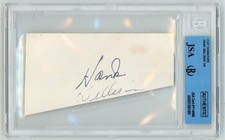 Hank Williams Sr. ~ Signed Autographed Authentic Signature ~ JSA + BAS Encased picture