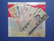 Full Set  2002-2013  10 banknotes 5 - 5000     UNC in the booklet picture