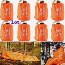 1/5/8Pcs Emergency Sleeping Bags Thermal Blanket Waterproof Outdoor Survival Bag picture