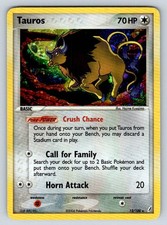 Holofoil Tauros 12/100 EX Crystal Guardians MP picture