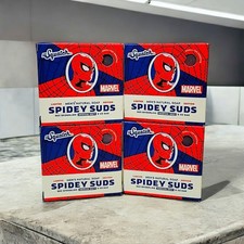 Dr Squatch Spidey Suds Spiderman Marvel Limited Edition Soap 4 Pack NEW picture