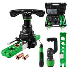 Flaring Tool Kit 1/4in - 3/4in Single Flare Tool HVAC 45° Eccentric Type Flare T picture