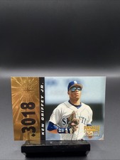 1996 Pinnacle Gold Foil #301.8 Ken Griffey Jr. Seattle Mariners NMT MINT MLB HOF picture