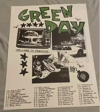 New Rare Green Day 2024 Official The Saviors Tour Poster picture