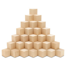 Wood Cubes 1-1/2 inch Unfinished, Small Blocks, Crafts & Décor | Woodpeckers picture