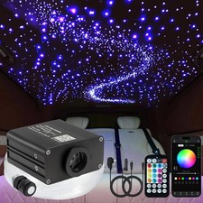 Firework 16W RGBW Fiber Optic Starlight Headliner Kit 420pc 9.8ft Bluetooth picture