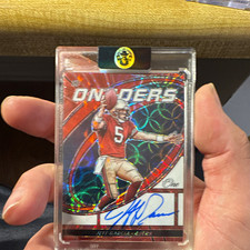 Panini 2023 Panini One Oneders Red Jeff Garcia 49ers #374 Auto /25 picture