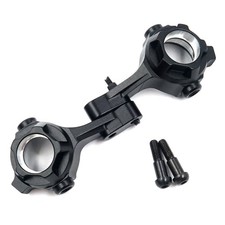 NEW Yeah Racing TACC-023BK Aluminum Steering Knuckle : Tamiya CC02 Black picture