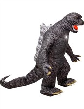 Rubies at Party City Godzilla: 72 Inch Tall Inflatable Lawn No Size, Gray picture