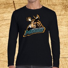 Manitoba Moose Ice Hockey Team Black Size S to 3XL picture