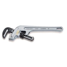 90117 E-914 Aluminum End Pipe Wrench, 14-inch Plumbing Wrench Silver picture