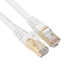 CAT7 Network Cable Copper Gold Plated SFTP Shielded Ethernet RJ45 Patch Cord lot picture