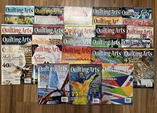 Lot of 28 Quilting Arts Magazines Varies Years picture