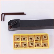 1Pcs MCLNR2020K12 Holder + 10Pcs CNMG120408-MA BP010 Turning Insert CNC picture